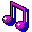 music button